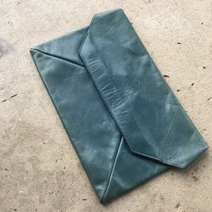 Sara Barber Clutch Blue/Green